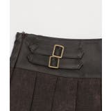 チェーン付きファーベルトプリーツミニスカパン | WEGO【WOMEN】 | 詳細画像10 