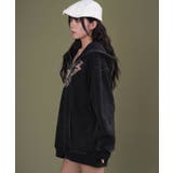 エイジドバタフライジップパーカー | WEGO【WOMEN】 | 詳細画像3 