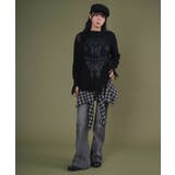 ダメージバタフライフリンジニット | WEGO【WOMEN】 | 詳細画像9 