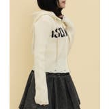 ロゴZIPニットパーカー | WEGO【WOMEN】 | 詳細画像4 