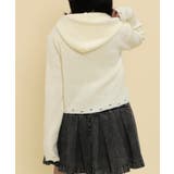 ロゴZIPニットパーカー | WEGO【WOMEN】 | 詳細画像5 