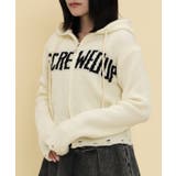 ロゴZIPニットパーカー | WEGO【WOMEN】 | 詳細画像6 