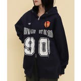 ユニフォームロゴZIPパーカー | WEGO【WOMEN】 | 詳細画像5 