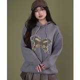 グレー | バタフライニットパーカー | WEGO【WOMEN】