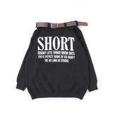 ブラック | ベルトオフショルロゴニット | WEGO【WOMEN】