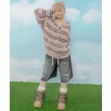 シャギーボーダーニットパーカー | WEGO【MEN】 | 詳細画像11 