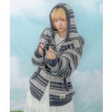 シャギーボーダーニットパーカー | WEGO【MEN】 | 詳細画像30 