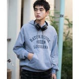 杢グレー | カレッジロゴボアパーカー | WEGO【MEN】