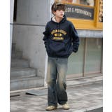 カレッジロゴボアパーカー | WEGO【MEN】 | 詳細画像3 