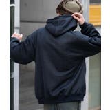 カレッジロゴボアパーカー | WEGO【MEN】 | 詳細画像16 