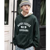 カレッジロゴボアパーカー | WEGO【MEN】 | 詳細画像18 