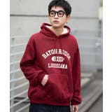 カレッジロゴボアパーカー | WEGO【MEN】 | 詳細画像22 