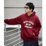 カレッジロゴボアパーカー | WEGO【MEN】 | 詳細画像24 