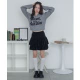 フラッフィーグラフィックジャガードニットZIPパーカー | WEGO【WOMEN】 | 詳細画像4 