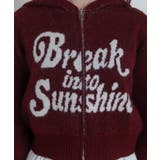フラッフィーグラフィックジャガードニットZIPパーカー | WEGO【WOMEN】 | 詳細画像6 