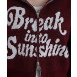 フラッフィーグラフィックジャガードニットZIPパーカー | WEGO【WOMEN】 | 詳細画像9 