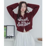 フラッフィーグラフィックジャガードニットZIPパーカー | WEGO【WOMEN】 | 詳細画像11 