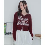 フラッフィーグラフィックジャガードニットZIPパーカー | WEGO【WOMEN】 | 詳細画像12 