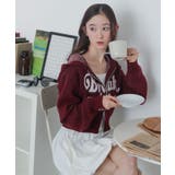 フラッフィーグラフィックジャガードニットZIPパーカー | WEGO【WOMEN】 | 詳細画像17 