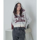 フラッフィーグラフィックジャガードニットZIPパーカー | WEGO【WOMEN】 | 詳細画像20 