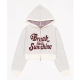 フラッフィーグラフィックジャガードニットZIPパーカー | WEGO【WOMEN】 | 詳細画像31 