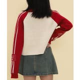 ハーフジップロゴラグランニットプルオーバー | WEGO【WOMEN】 | 詳細画像5 