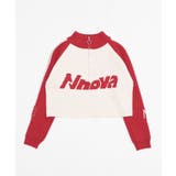 ハーフジップロゴラグランニットプルオーバー | WEGO【WOMEN】 | 詳細画像12 