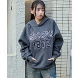 裏起毛グラフィックビッグプルパーカー | WEGO【WOMEN】 | 詳細画像15 