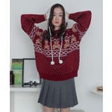 ノルディックベアニットプルーバー | WEGO【WOMEN】 | 詳細画像8