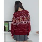 ノルディックベアニットプルーバー | WEGO【WOMEN】 | 詳細画像11