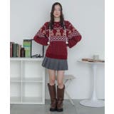 ノルディックベアニットプルーバー | WEGO【WOMEN】 | 詳細画像12