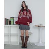 ノルディックベアニットプルーバー | WEGO【WOMEN】 | 詳細画像13