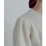 ベロアリボンアップリケタックスリーブニット | WEGO【WOMEN】 | 詳細画像5 