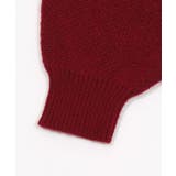ベロアリボンアップリケタックスリーブニット | WEGO【WOMEN】 | 詳細画像25 