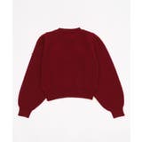 ベロアリボンアップリケタックスリーブニット | WEGO【WOMEN】 | 詳細画像27 