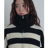 ハーフジップニットプルオーバー | WEGO【WOMEN】 | 詳細画像4 