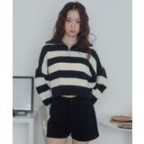 ハーフジップニットプルオーバー | WEGO【WOMEN】 | 詳細画像8 