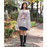 ベロアモールグラフィックプルオーバー | WEGO【MEN】 | 詳細画像3 