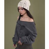 チェックワンショルダースウェット | WEGO【WOMEN】 | 詳細画像7 