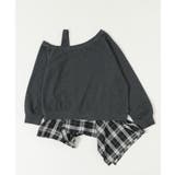 チェックヘムグラフィックワンショルダー | WEGO【WOMEN】 | 詳細画像11 