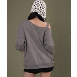 ベルトショルダーグラフィックスウェット | WEGO【WOMEN】 | 詳細画像5 