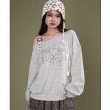 ベルトショルダーグラフィックスウェット | WEGO【WOMEN】 | 詳細画像7 