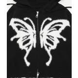 バタフライWジップニットパーカー | WEGO【WOMEN】 | 詳細画像14 