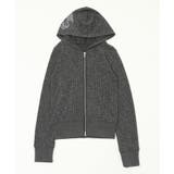 フードラインストーンジップパーカー | WEGO【WOMEN】 | 詳細画像12 