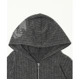 フードラインストーンジップパーカー | WEGO【WOMEN】 | 詳細画像14 