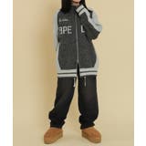 バイカラースポロゴニットトラックジャケット | WEGO【WOMEN】 | 詳細画像2 