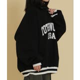 ラインリブハーフZIPビッグスウェット | WEGO【WOMEN】 | 詳細画像7 