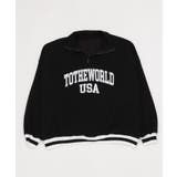 ラインリブハーフZIPビッグスウェット | WEGO【WOMEN】 | 詳細画像11 