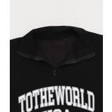 ラインリブハーフZIPビッグスウェット | WEGO【WOMEN】 | 詳細画像12 