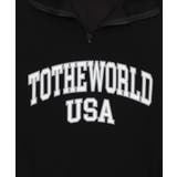 ラインリブハーフZIPビッグスウェット | WEGO【WOMEN】 | 詳細画像13 